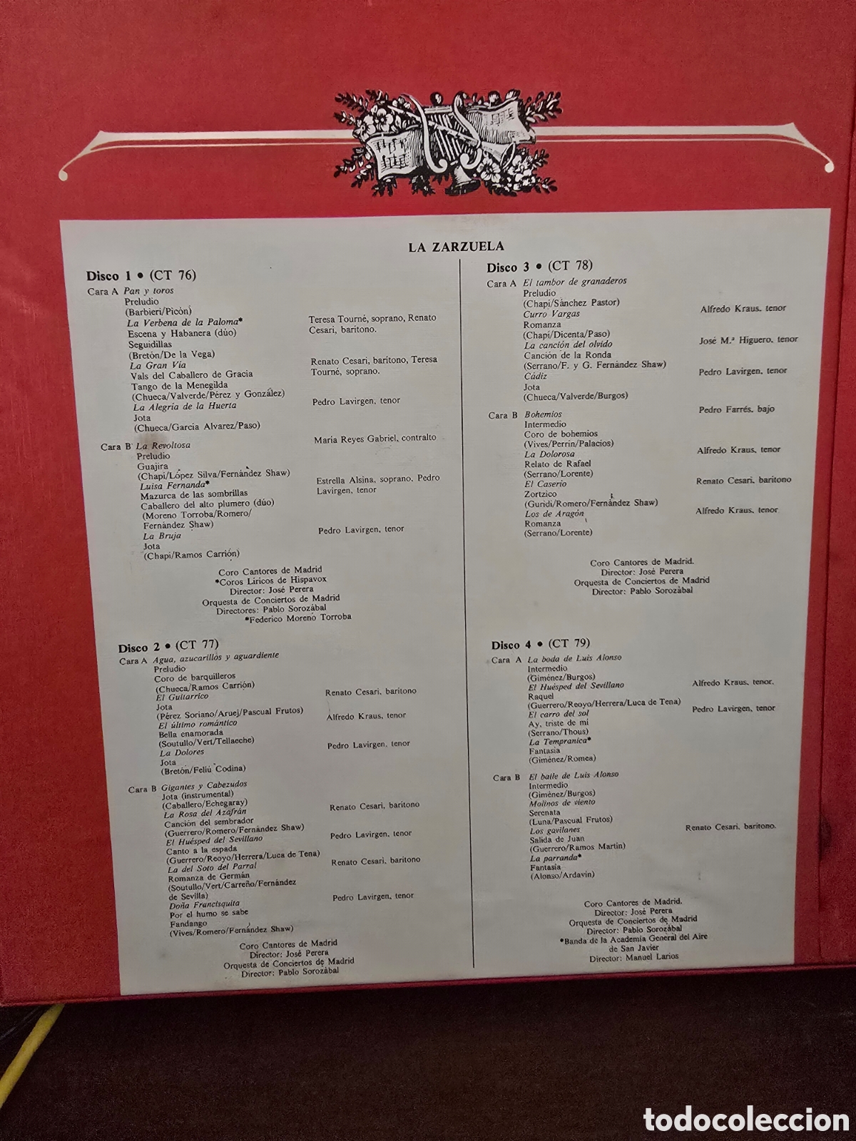 Discos de vinilo: Colecci&oacute;n completa LA MUSICA ELEGIDA - Foto 16