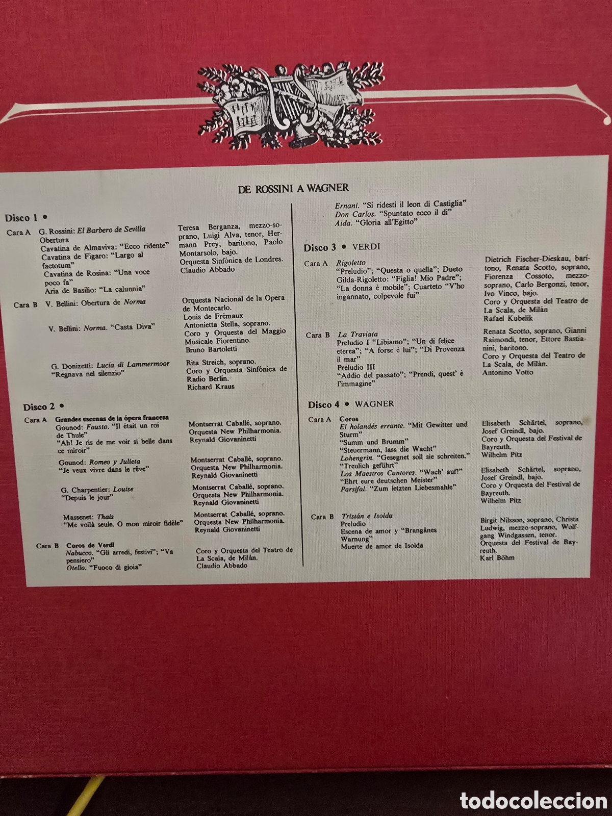 Discos de vinilo: Colecci&oacute;n completa LA GRAN MUSICA - Foto 8