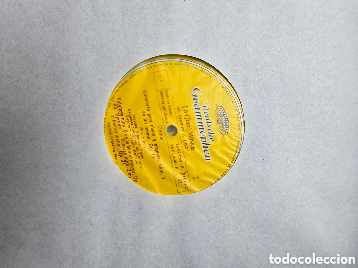 Discos de vinilo: Colecci&oacute;n completa LA GRAN MUSICA - Foto 14