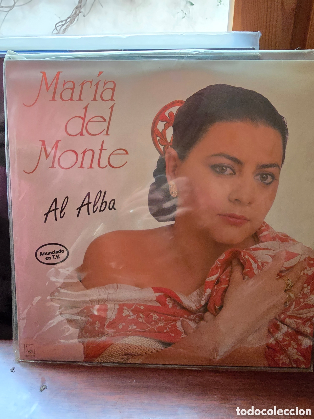Discos de vinilo: LP AL ALBA, de Maria del Monte - Foto 1