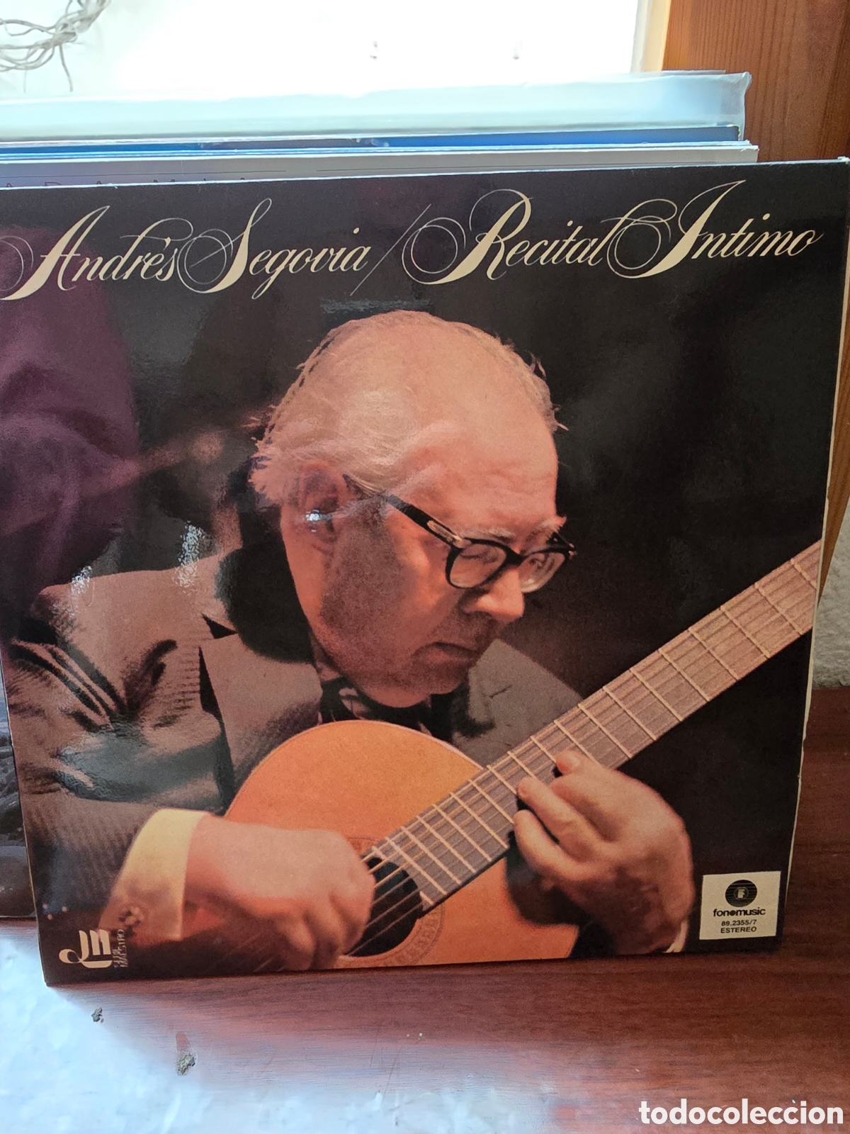 Discos de vinilo: LP Andr&eacute;s Segovia, Recital &iacute;ntimo - Foto 1