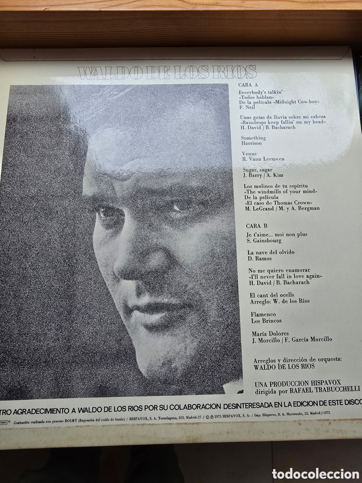 Discos de vinilo: LP Waldo de los Rios, recopilaci&oacute;n - Foto 2