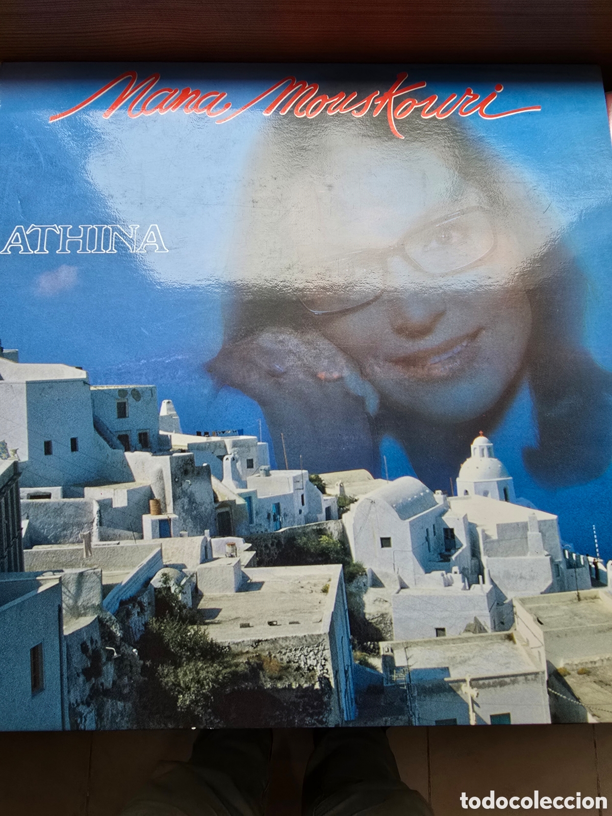 Discos de vinilo: LP Athina,de Nana Mouskouri - Foto 1