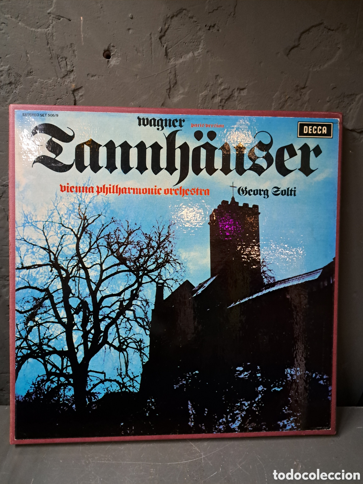 Discos de vinilo: Wagner. Tannh&auml;user. Filarmonica Viena - Foto 1