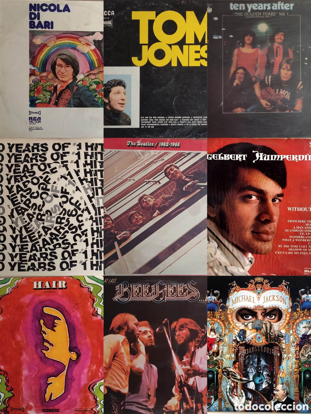Discos de vinilo: Lote de 27 vinilos, de todas las clase - Foto 2
