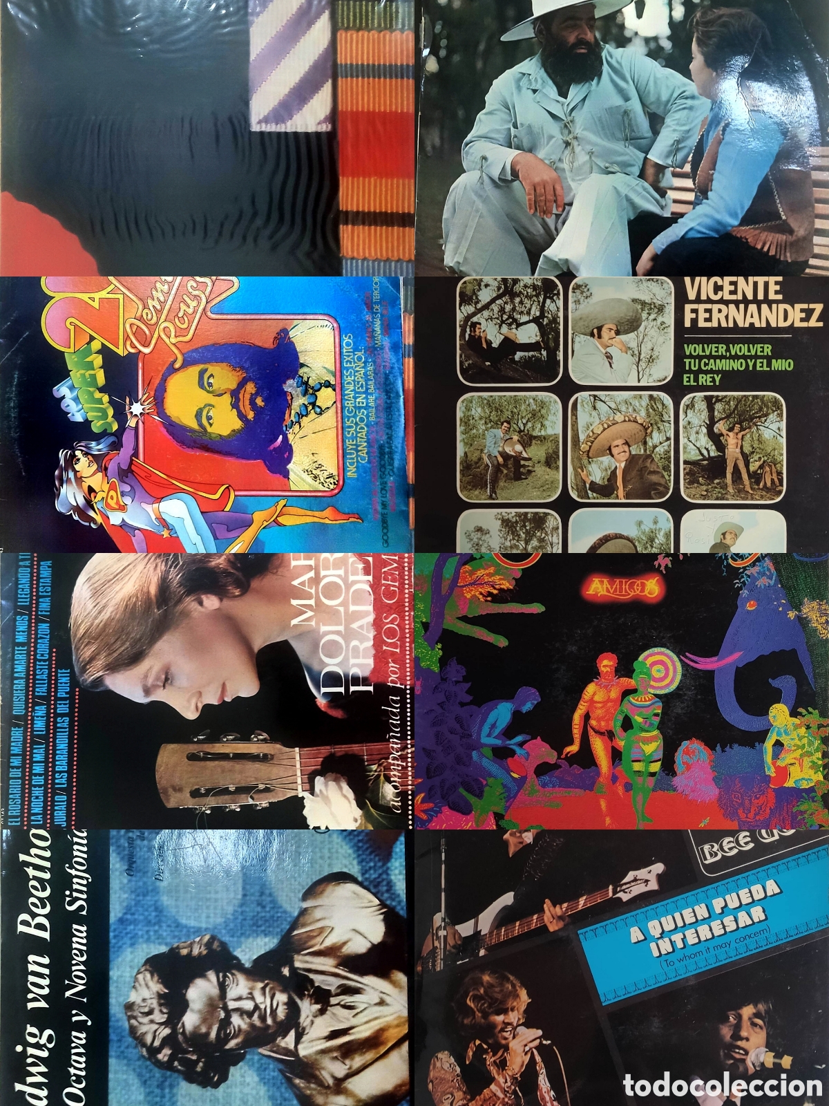 Discos de vinilo: Lote de 27 vinilos, de todas las clase - Foto 1