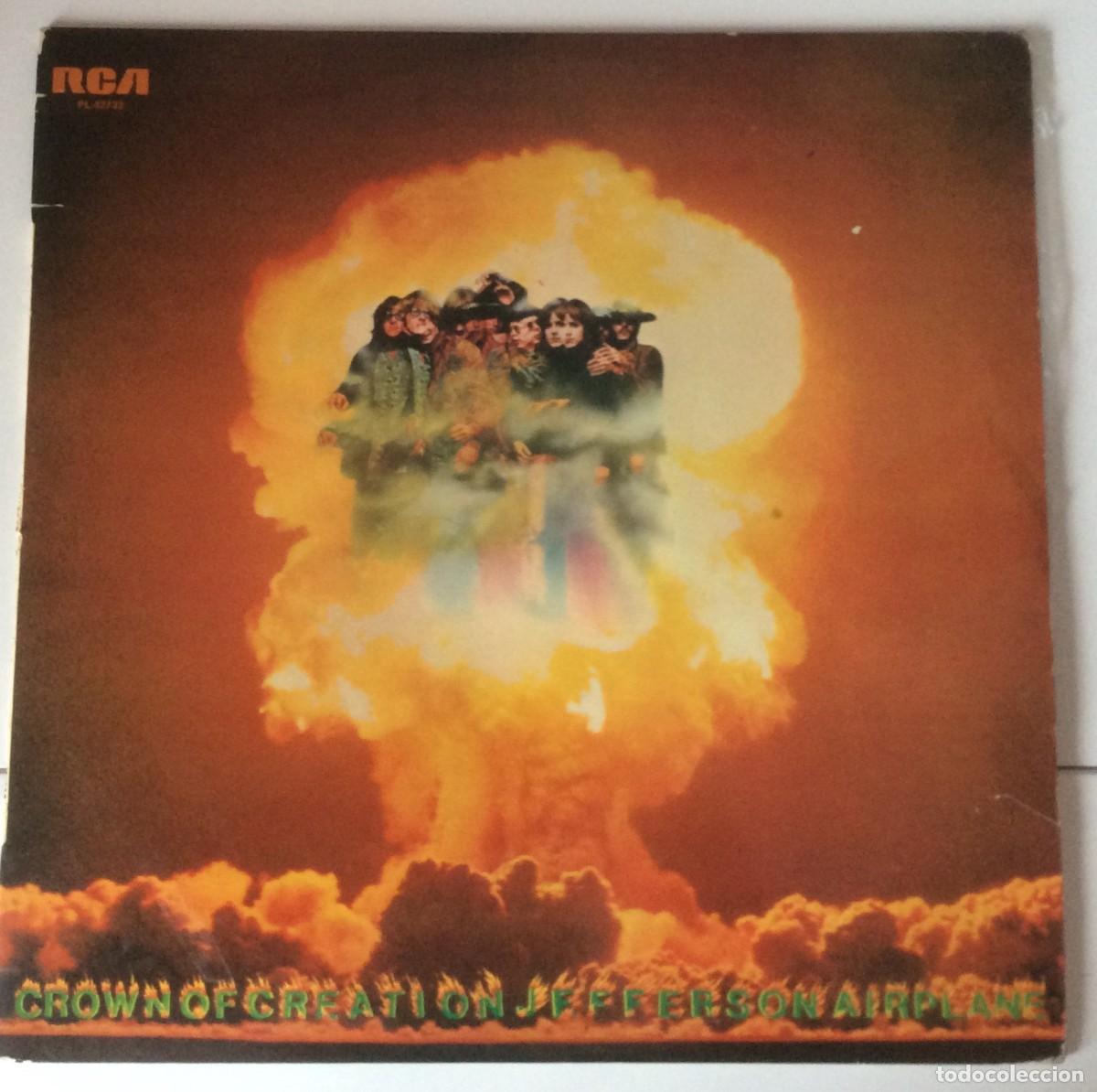 Discos de vinil: JEFFERSON AIRPLANE &ndash; CROWN OF CREATION // Espa&ntilde;a 1978 (vg++/ex)