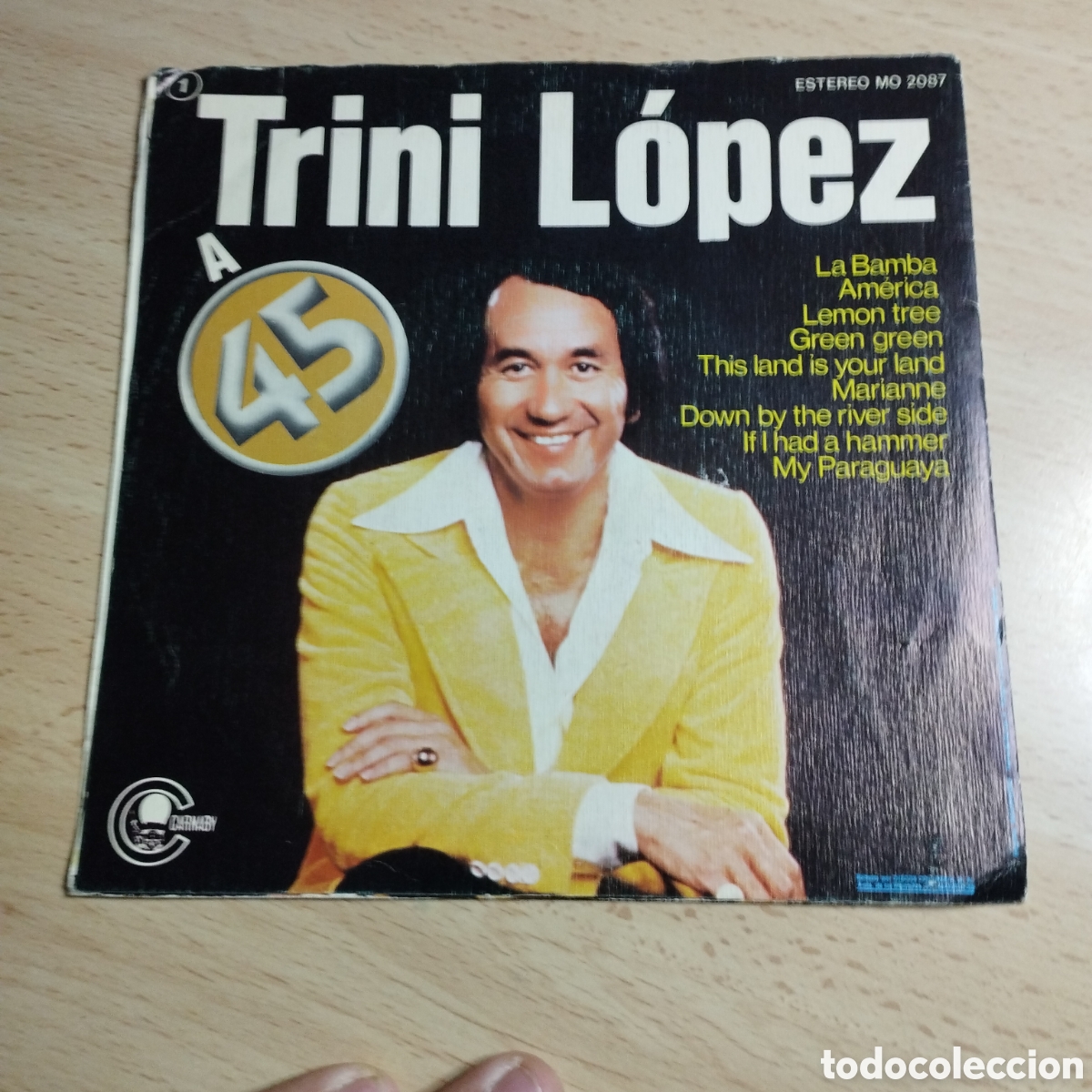 Discos de vinilo: Single 7&rdquo; Trini L&oacute;pez. 1981 la bamba.. etc.... - Foto 2