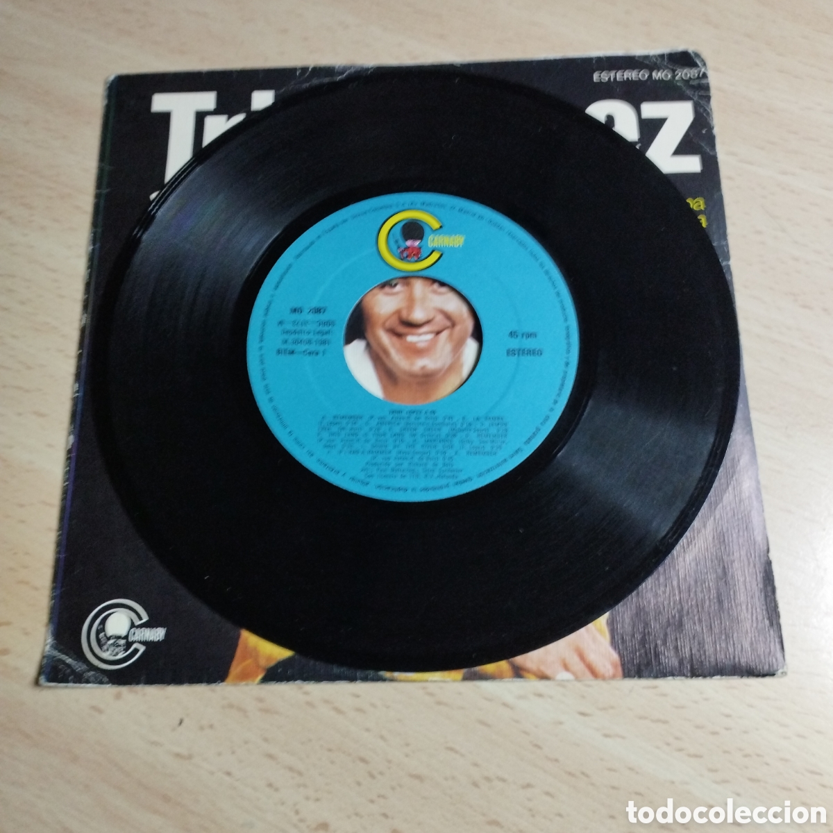 Discos de vinilo: Single 7&rdquo; Trini L&oacute;pez. 1981 la bamba.. etc.... - Foto 3