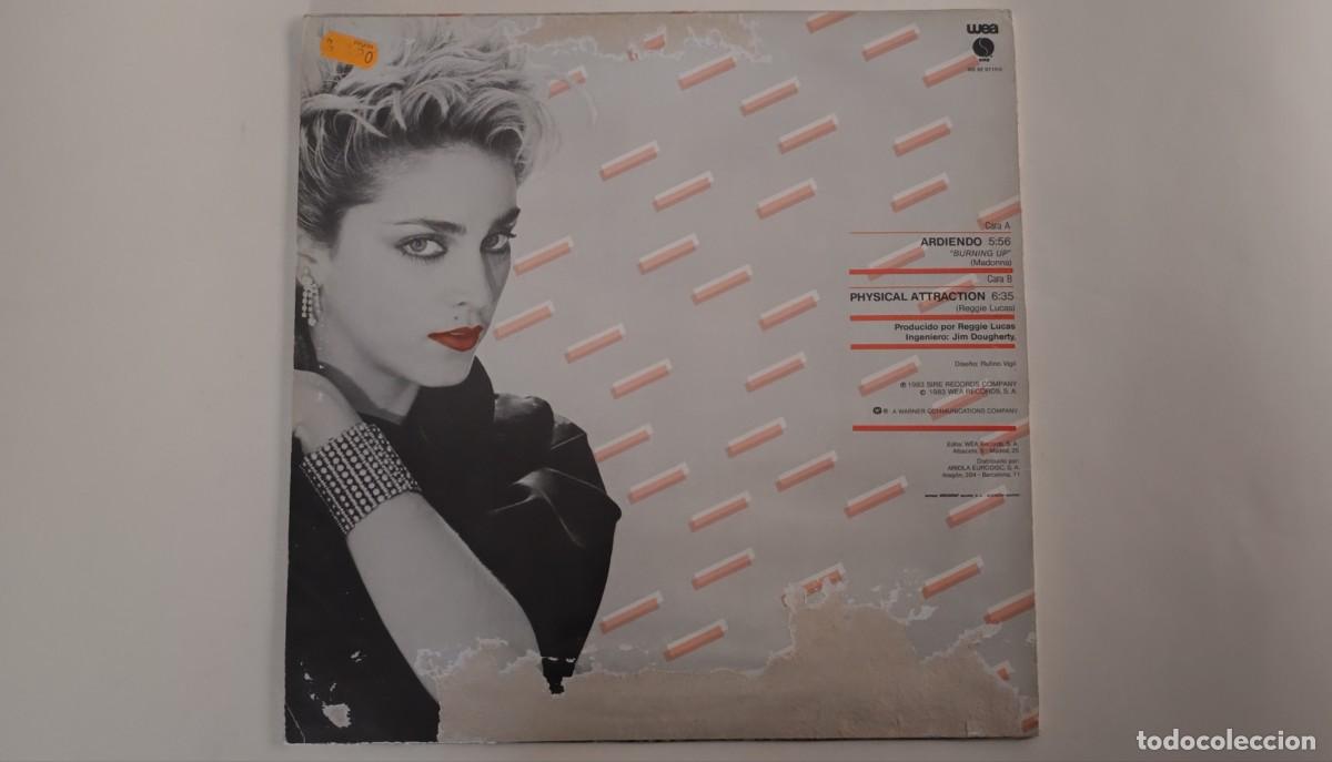 Discos de vinilo: Madonna &ndash; Ardiendo.. - Foto 2
