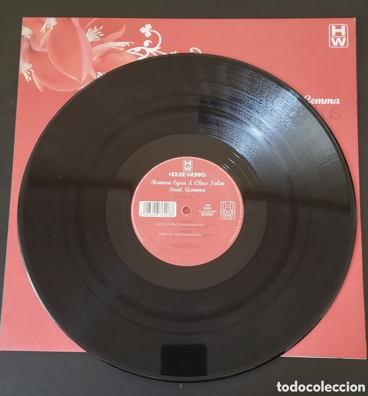 Discos de vinilo: RAMON EGEA CHUS SOLER GEMA. THREE OF US - Foto 3