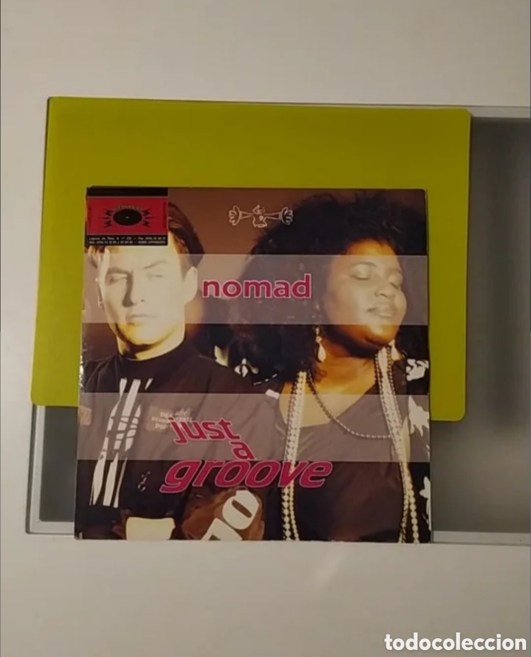 Discos de vinilo: Maxi single Nomad. Just a Groove - Foto 1