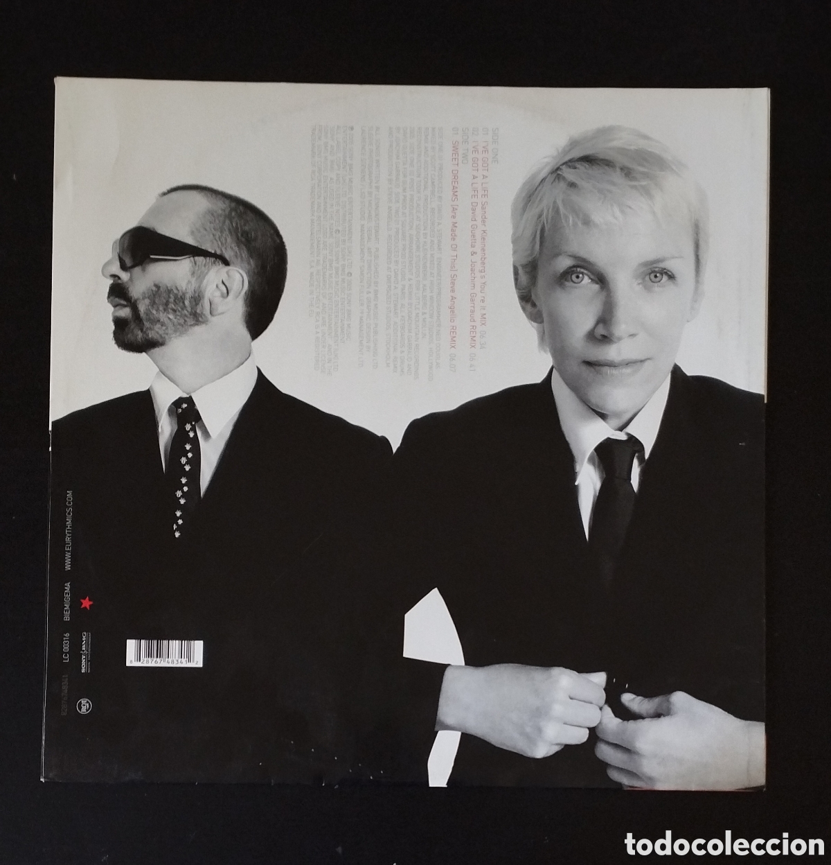 Discos de vinilo: DISCO I` VE GOT A EURYTHMICS LIFE. 2005. SONY - Foto 2