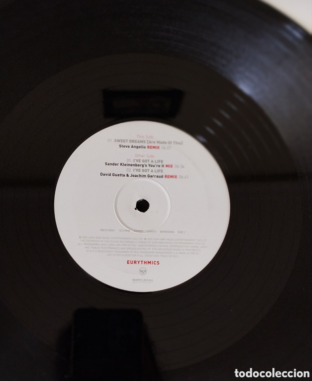 Discos de vinilo: DISCO I` VE GOT A EURYTHMICS LIFE. 2005. SONY - Foto 4