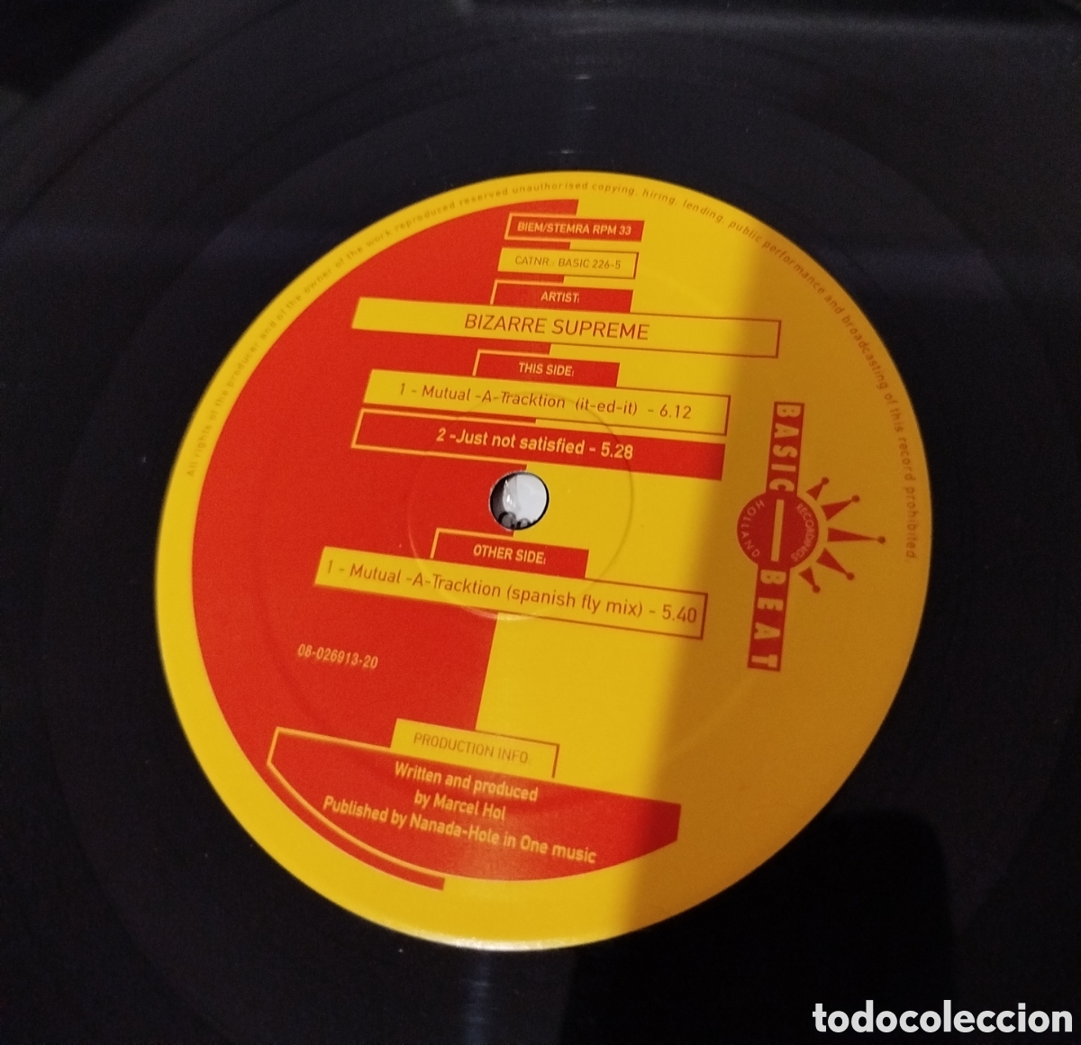 Discos de vinilo: Bizarre Supreme &ndash;&nbsp;Mutual-A-Tracktion - Foto 3