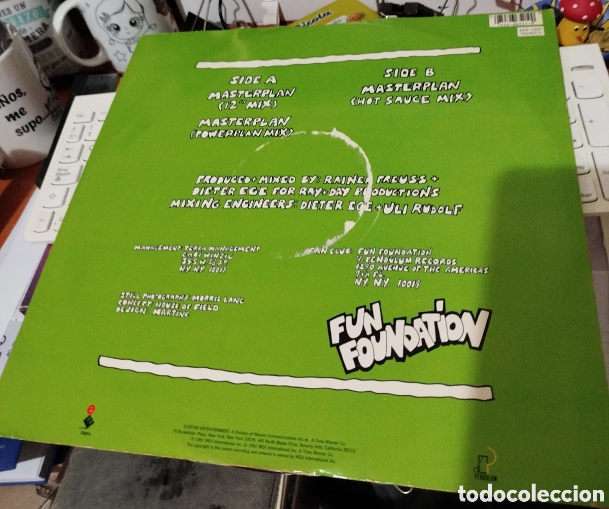 Discos de vinilo: Fun Foundation - Masterplan - Foto 2
