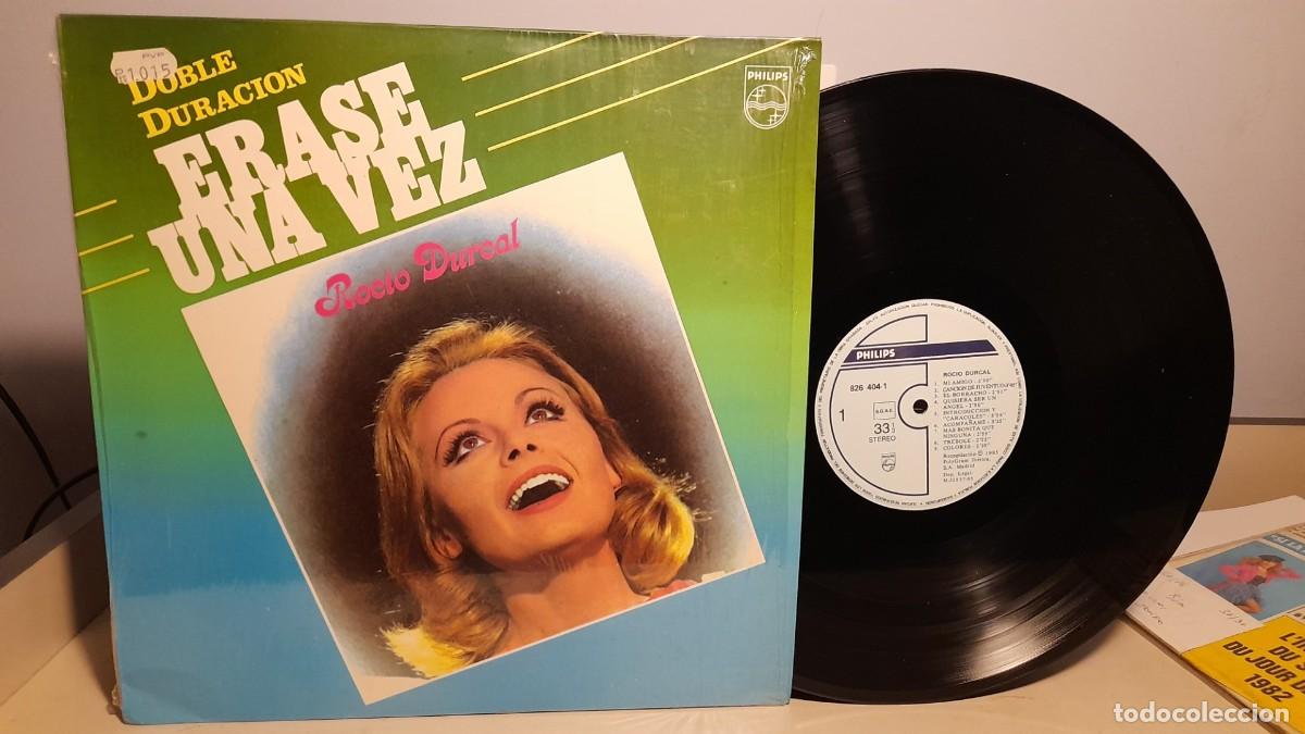 Discos de vinilo: LP ROCIO DURCAL : ERASE UNA VEZ - Foto 1