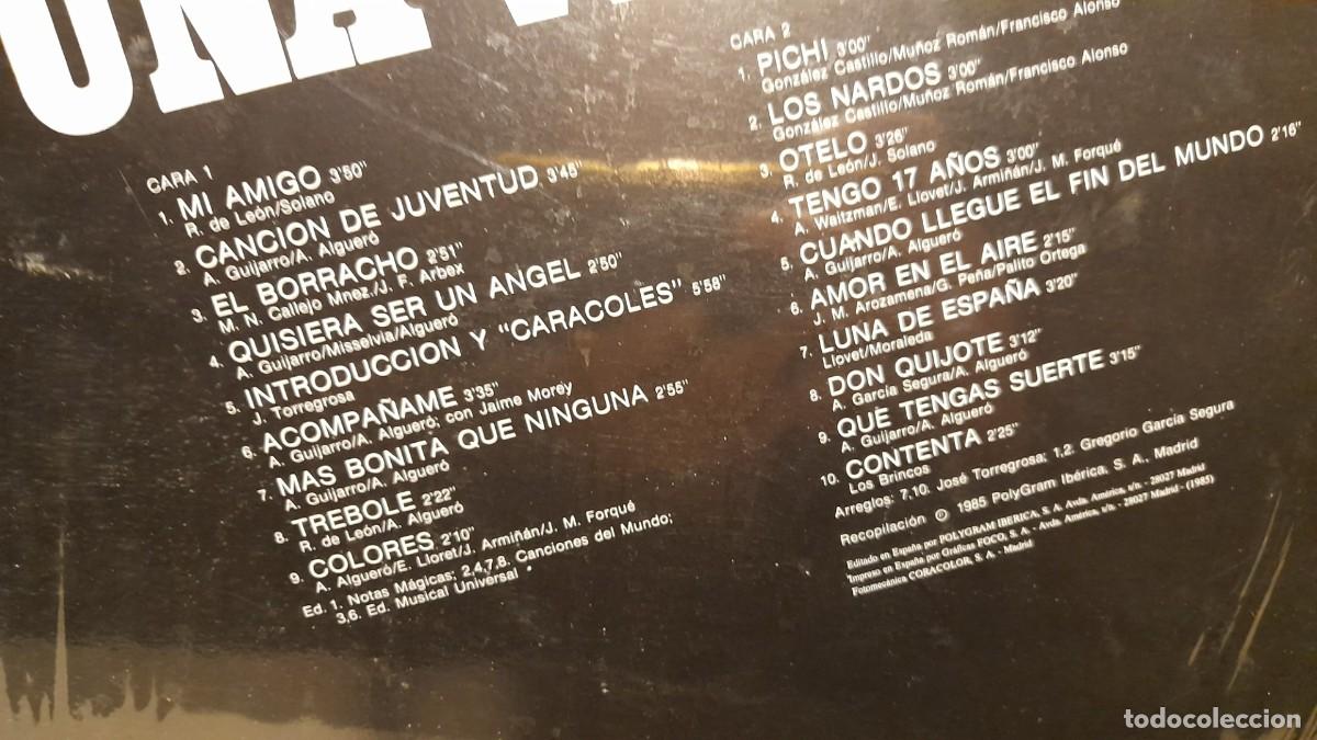 Discos de vinilo: LP ROCIO DURCAL : ERASE UNA VEZ - Foto 2