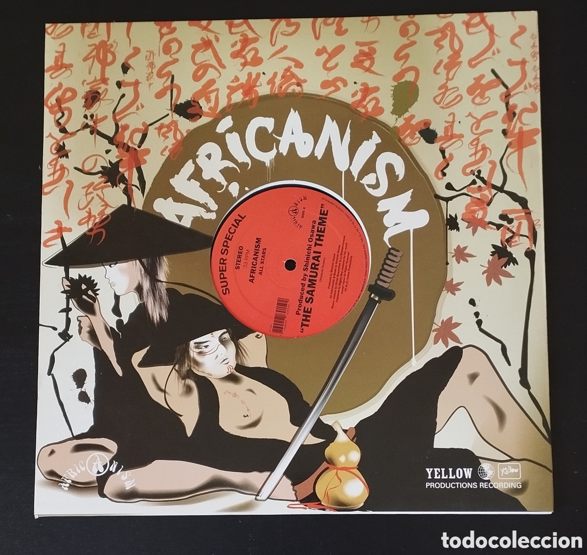 Discos de vinilo: DISCO AFRICANISM. THE SAMURAI THENE. - Foto 2