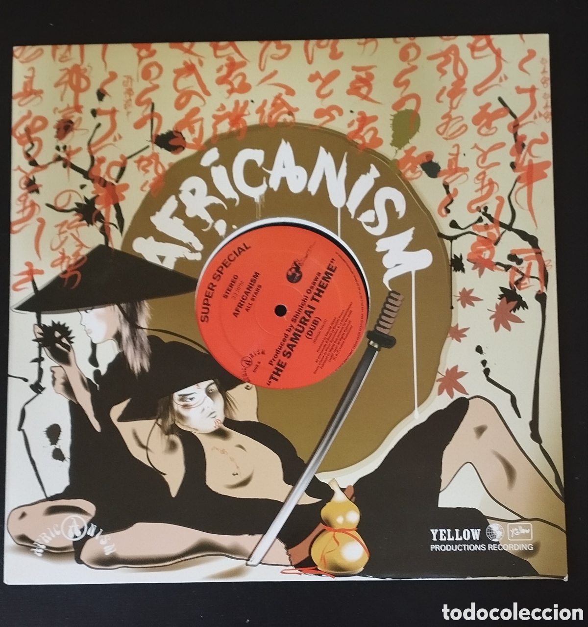 Discos de vinilo: DISCO AFRICANISM. THE SAMURAI THENE. - Foto 1