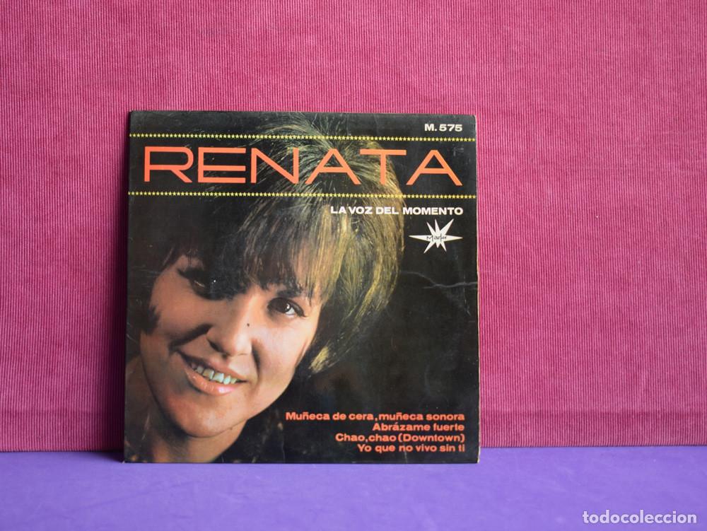 Discos de vinilo: RENATA - MU&Ntilde;ECA DE CERA,MU&Ntilde;ECA SONORA - EP MARFER 1965 - Foto 3