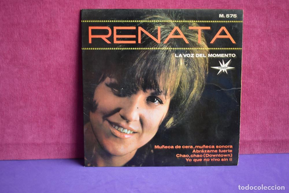 Discos de vinilo: RENATA - MU&Ntilde;ECA DE CERA,MU&Ntilde;ECA SONORA - EP MARFER 1965 - Foto 4