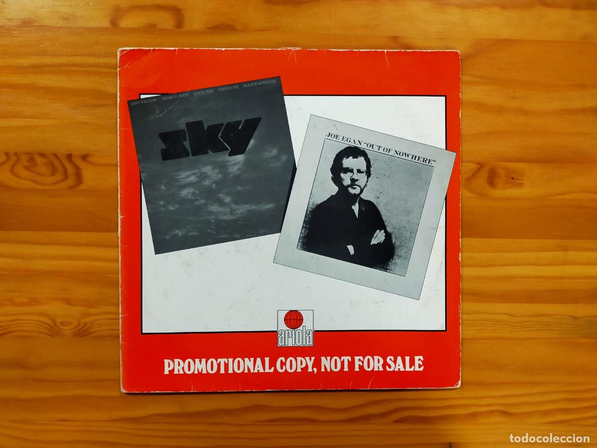Discos de vinilo: SKY / JOE EGAN - SAMPLE RECORD - (HOLANDA-ARIOLA-1979) UK ROCK PROGRESIVO LP - Foto 1