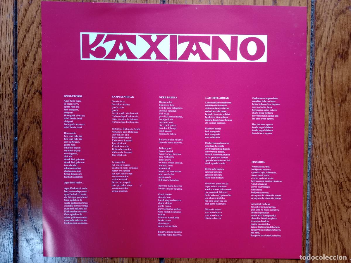 Discos de vinilo: Kaxiano + ongi etorri - Foto 4