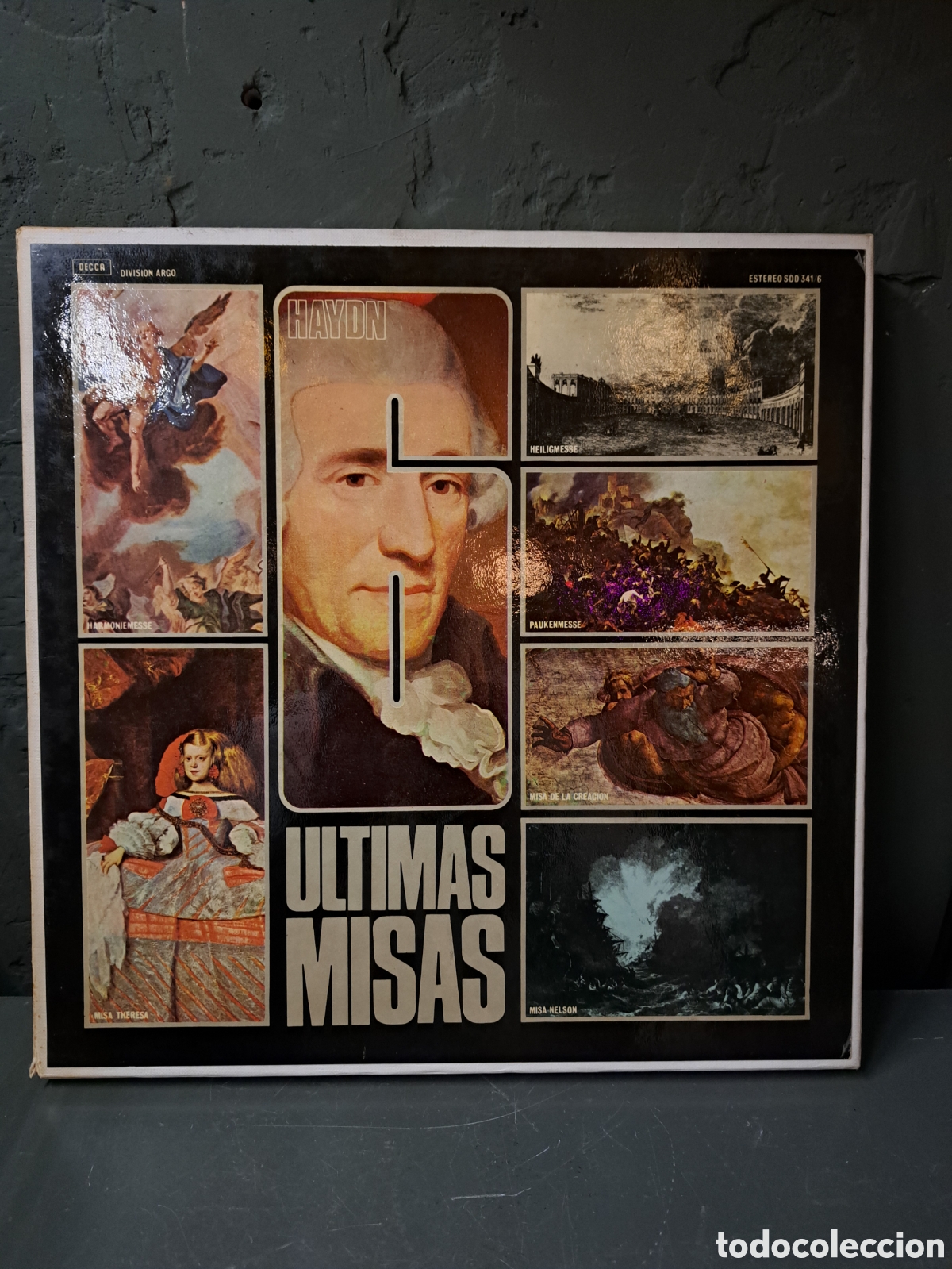 Discos de vinilo: Haydn. Las 6 &Uacute;ltimas misas - Foto 1