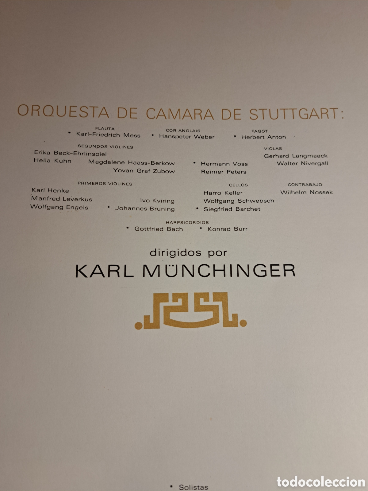 Discos de vinilo: Bach. Arte de la fuga. - Foto 2