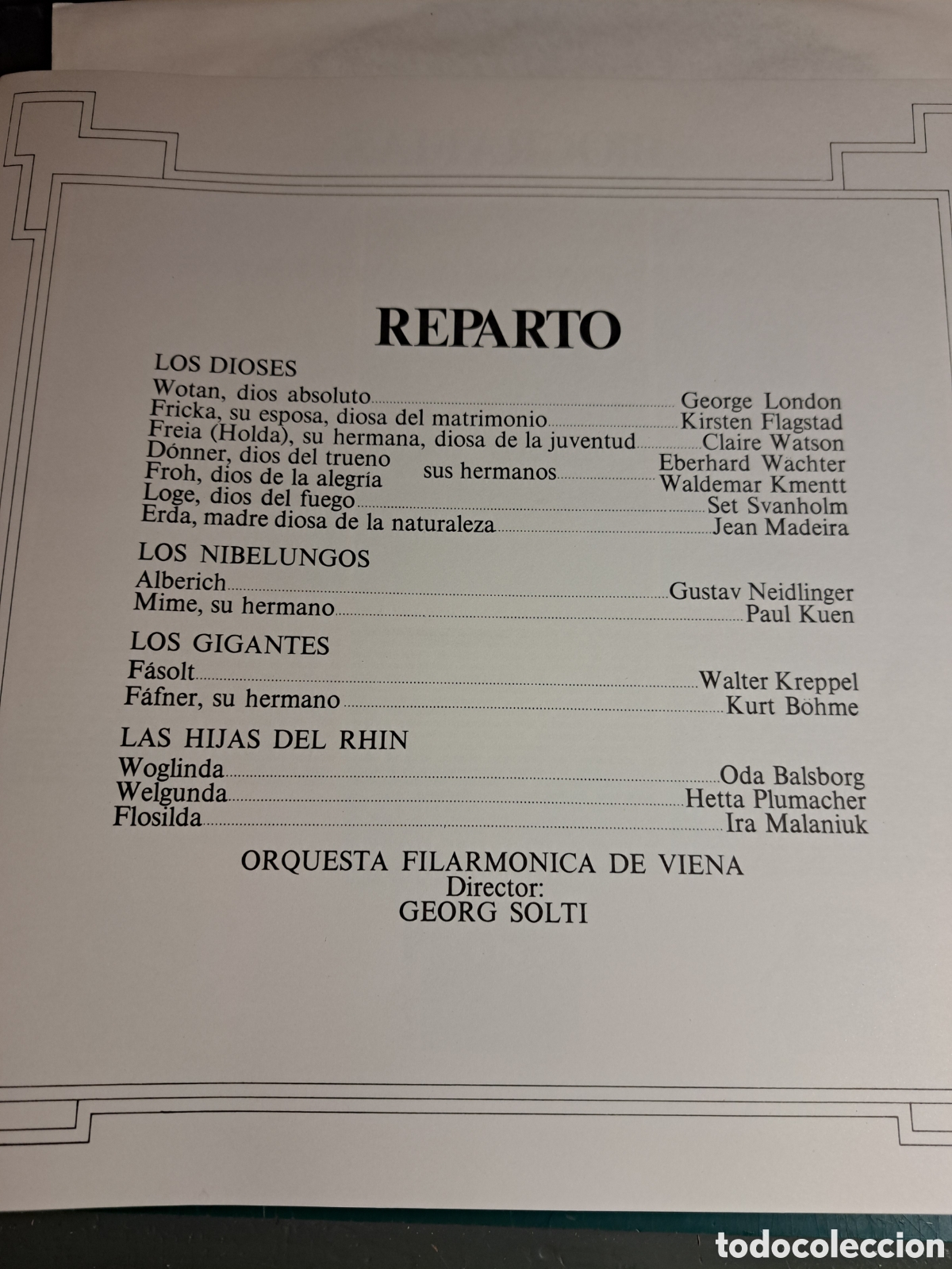 Discos de vinilo: Wagner. El oro del Rhin - Foto 2