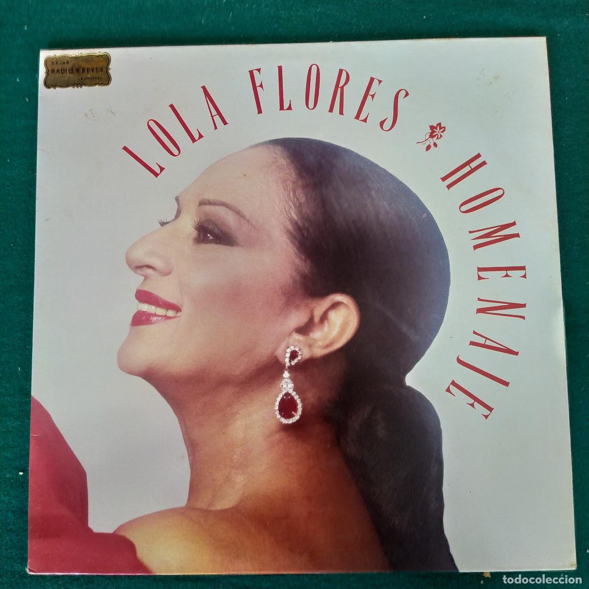 Discos de vinilo: Lola Flores &ndash; Homenaje - Foto 1