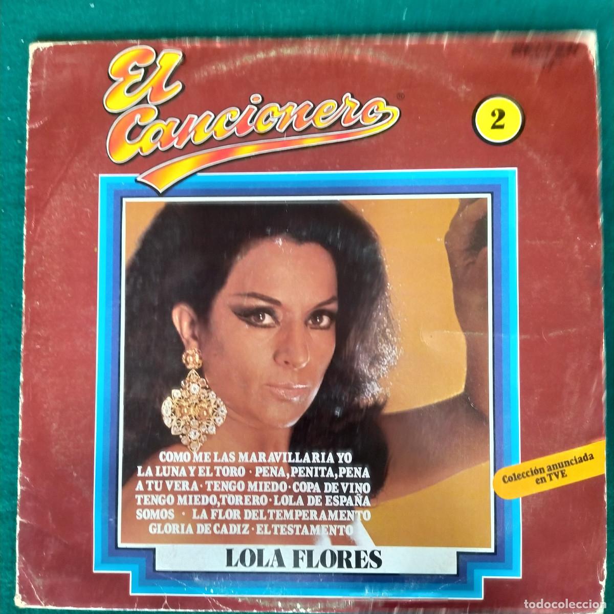 Discos de vinilo: Lola Flores &ndash; El Cancionero - Foto 1