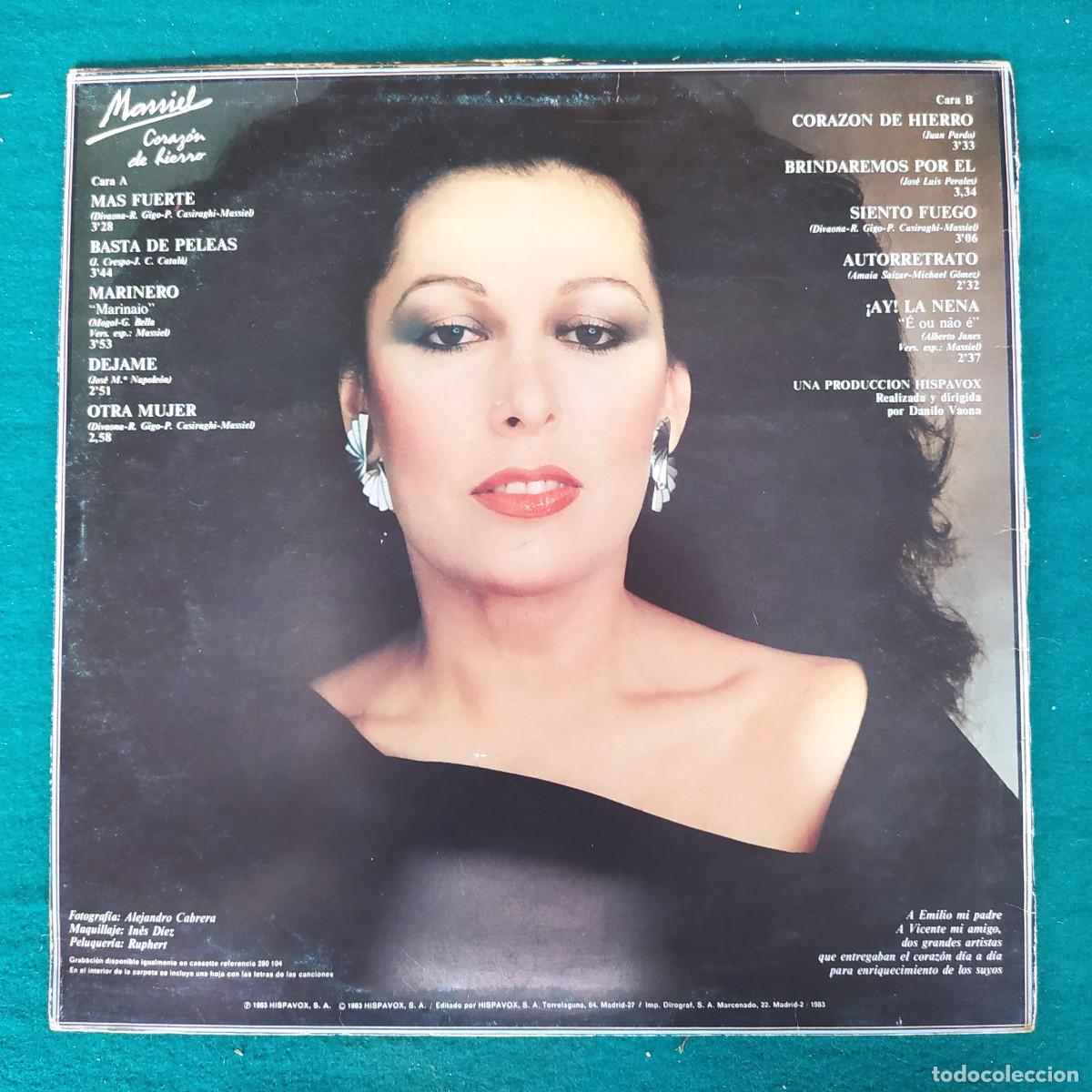 Discos de vinilo: Massiel &ndash; Corazon De Hierro - Foto 2
