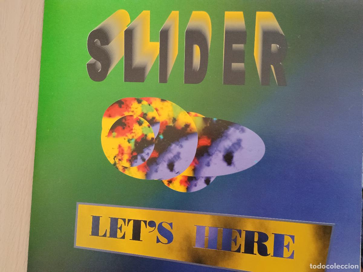 Discos de vinilo: Slider &lrm;&ndash; Lets Here Spain 1996 Makina - Foto 1