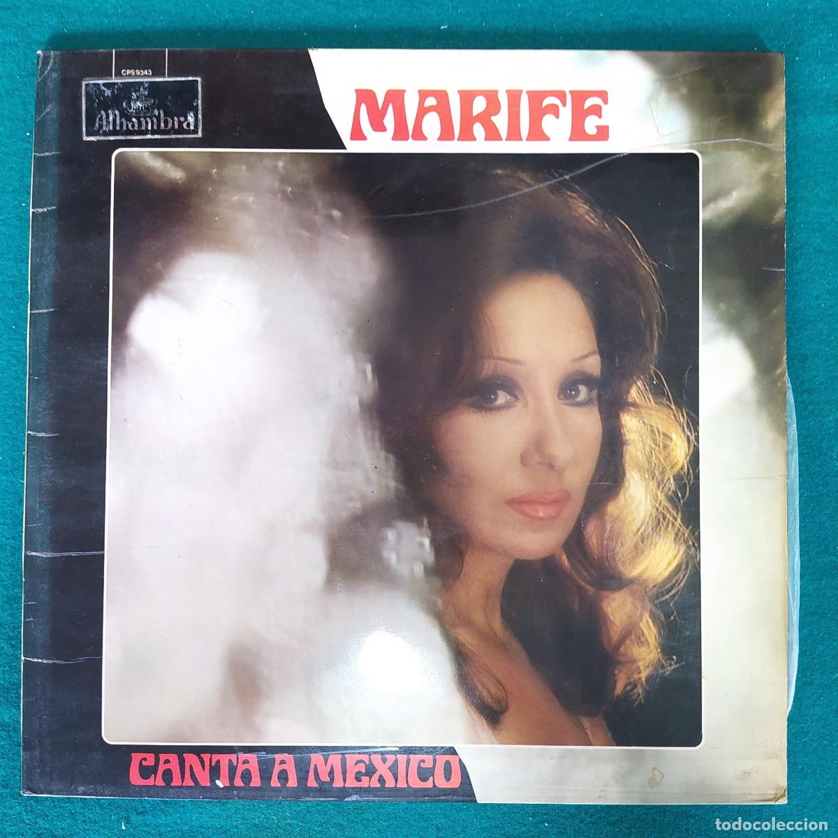 Discos de vinilo: Marif&eacute; De Triana &ndash; Canta A Mexico - Foto 1