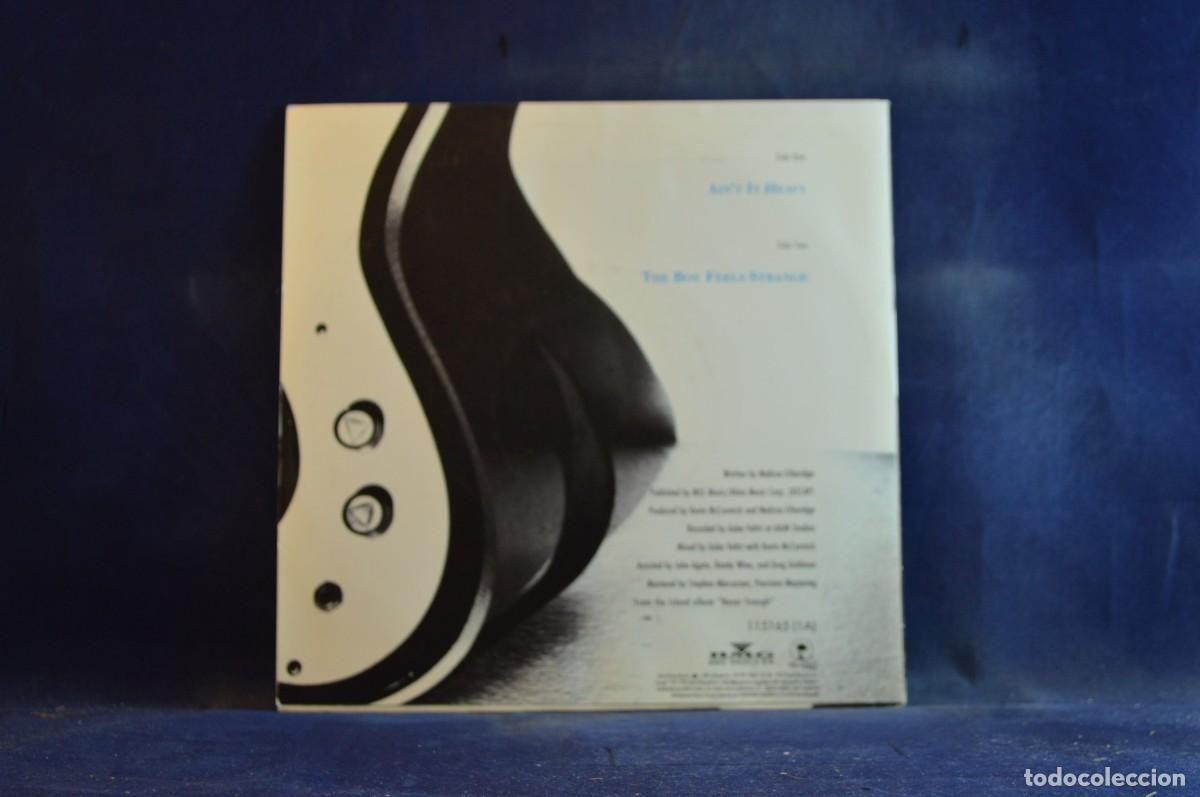 Discos de vinilo: MELISSA ETHERIDGE &ndash; AINT IT HEAVY - THE BOY FEELS STRANGE - SINGLE - Foto 2