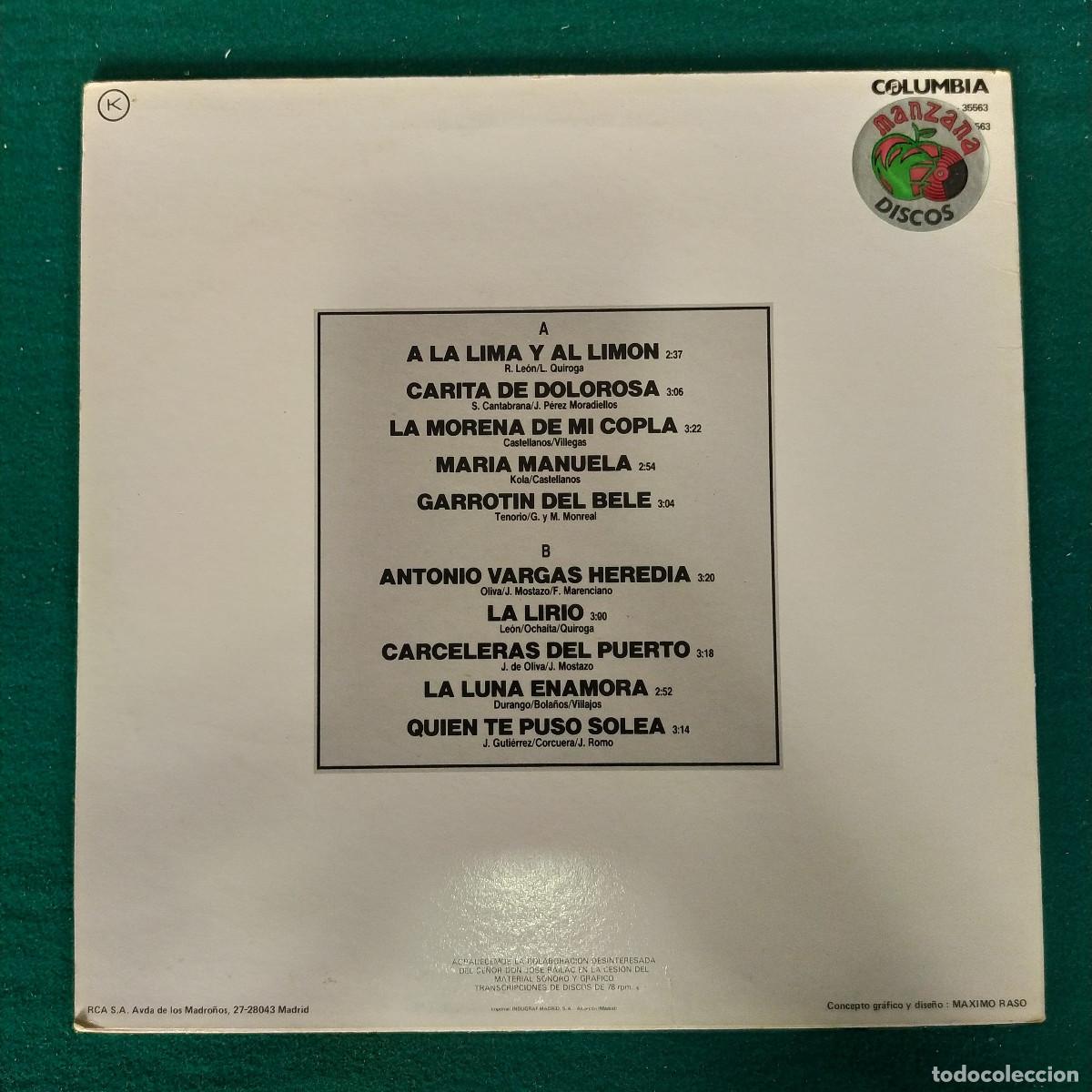 Discos de vinilo: Estrellita Castro &ndash; Antolog&iacute;a - Foto 2