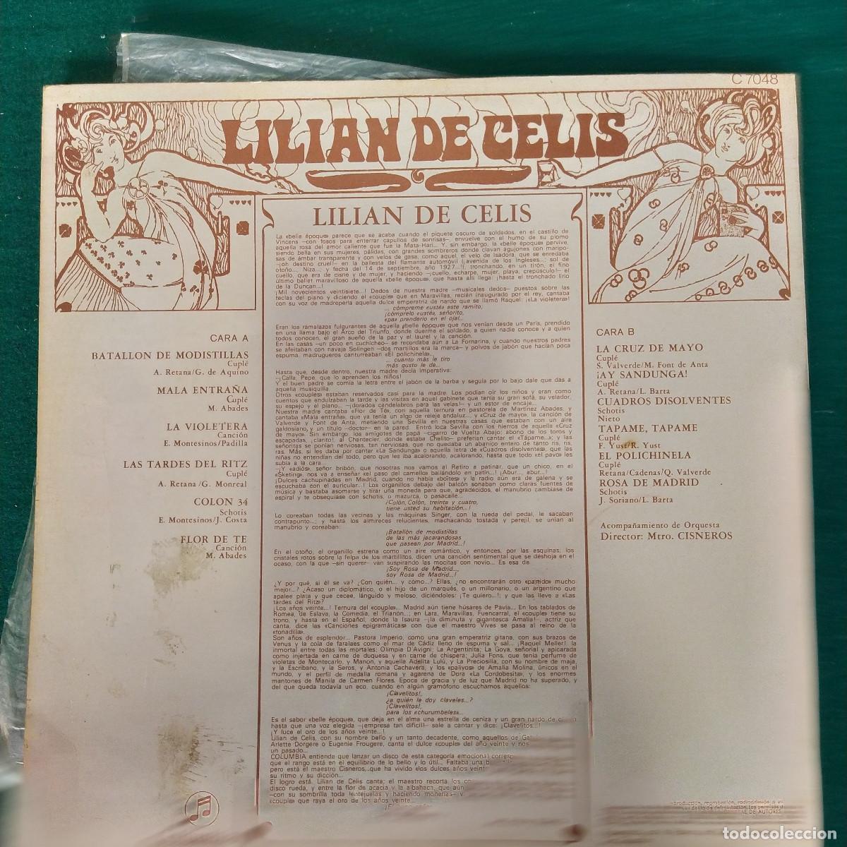 Discos de vinilo: Lilian De Celis &ndash; Lilian De Celis - Foto 2