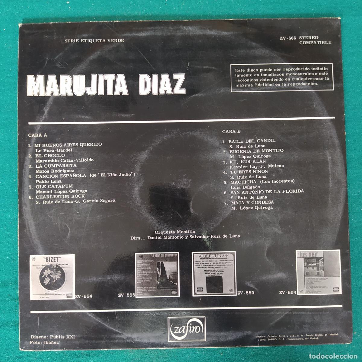 Discos de vinilo: Marujita Diaz &ndash; Marujita Diaz - Foto 2