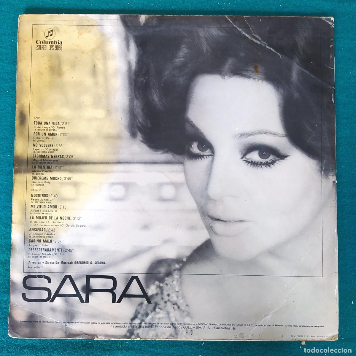 Discos de vinilo: Sara Montiel &ndash; Sara 1970 - Foto 2