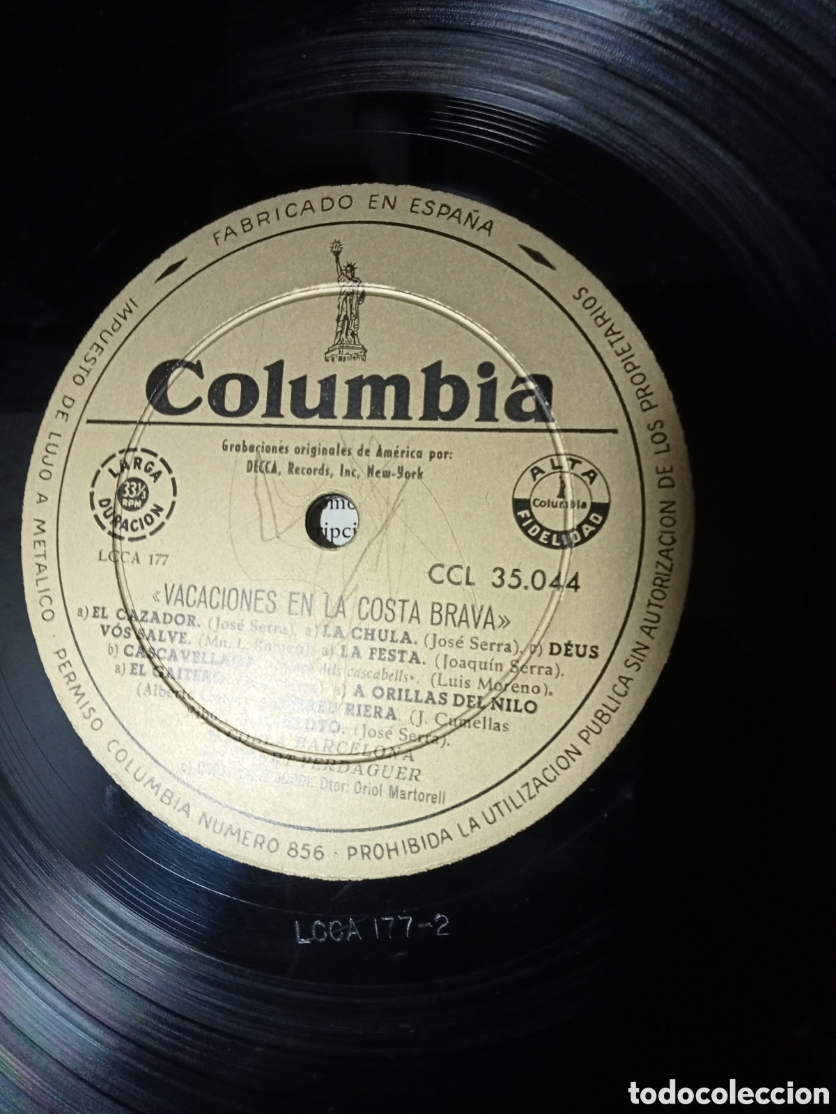 Discos de vinilo: vacaciones en la costa brava CCL 35044 - Foto 4