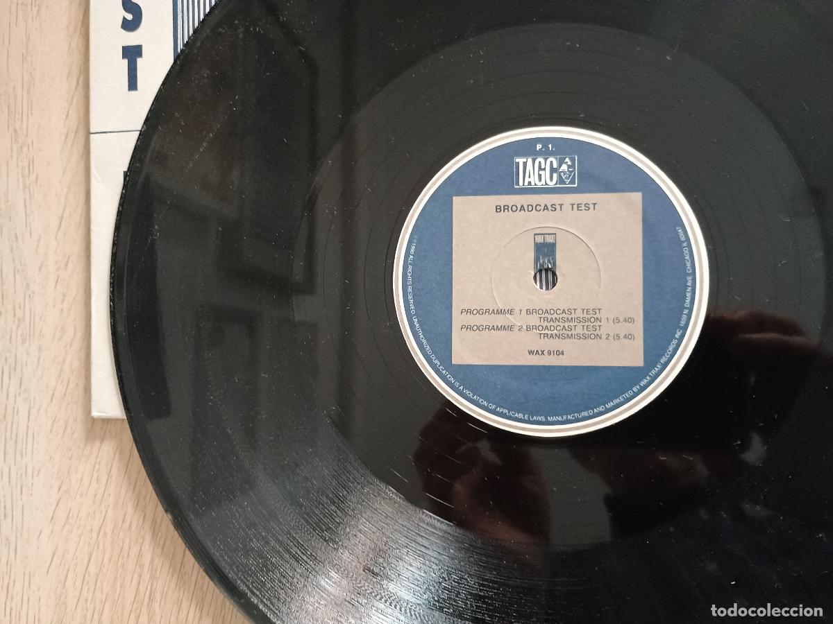 Discos de vinilo: T.A.G.C. &lrm;&ndash; Broadcast Test 1990 Electronic Industrial, Experimental, - Foto 2