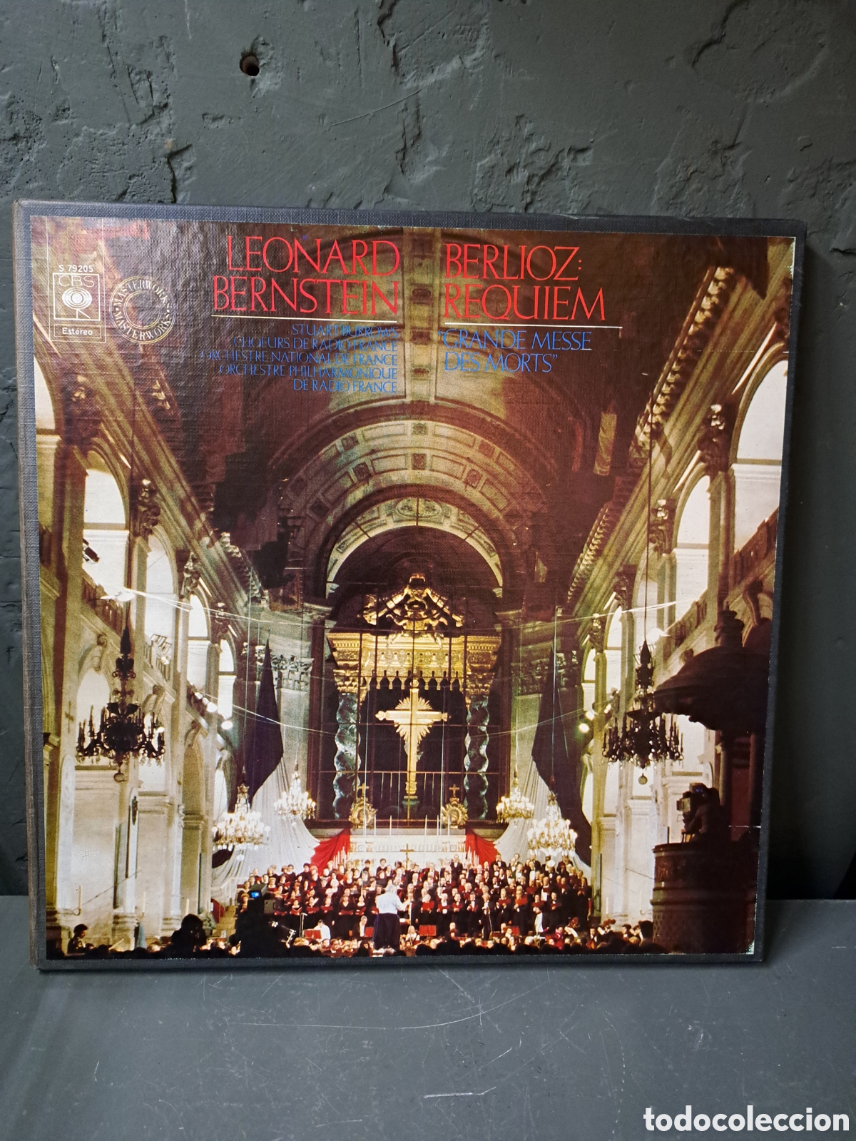 Discos de vinilo: Leonard Bernstein. Berlioz: Requiem - Foto 1