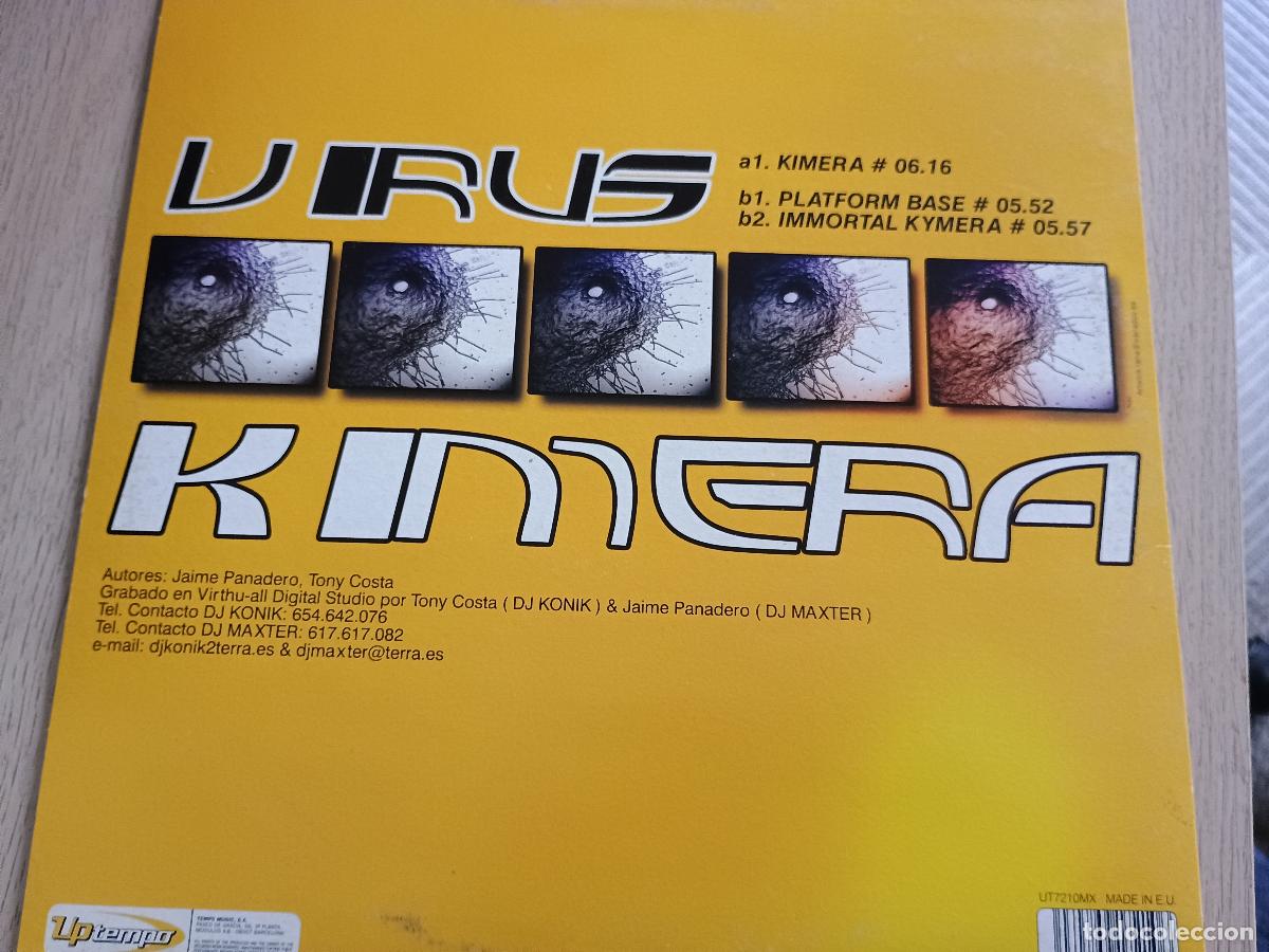 Discos de vinilo: Virus &lrm;&ndash; Kimera 2002 Makina - Foto 4