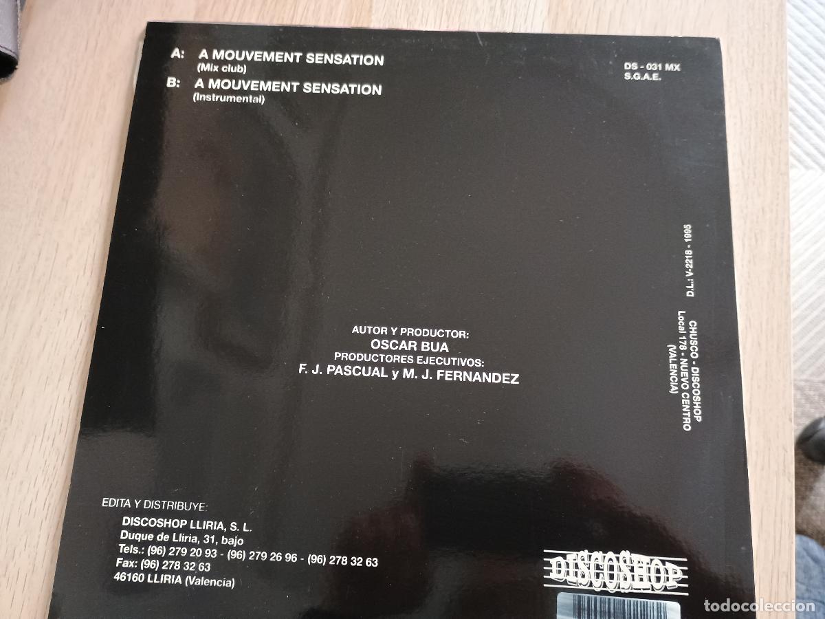 Discos de vinilo: Oxman &lrm;&ndash; A Mouvement Sensation 1995 Electronic - Foto 3