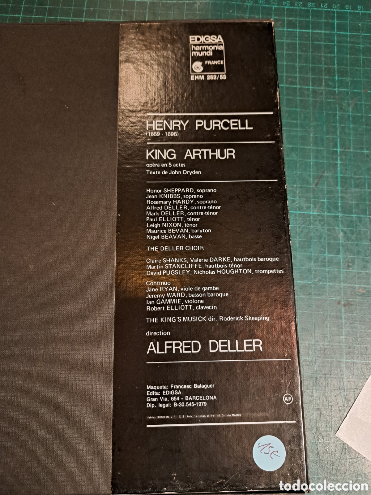 Discos de vinilo: Henry Purcell / King Arthur - Foto 2