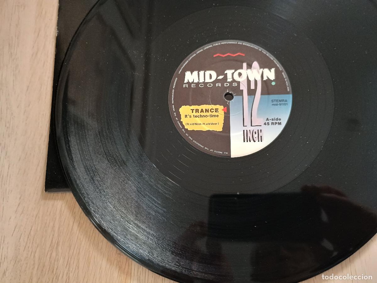 Discos de vinilo: Trance &ndash; Its Techno-time 1991 Techno - Foto 3