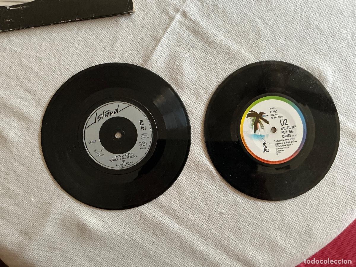 Discos de vinilo: U2 desire single. Dos discos - Foto 5