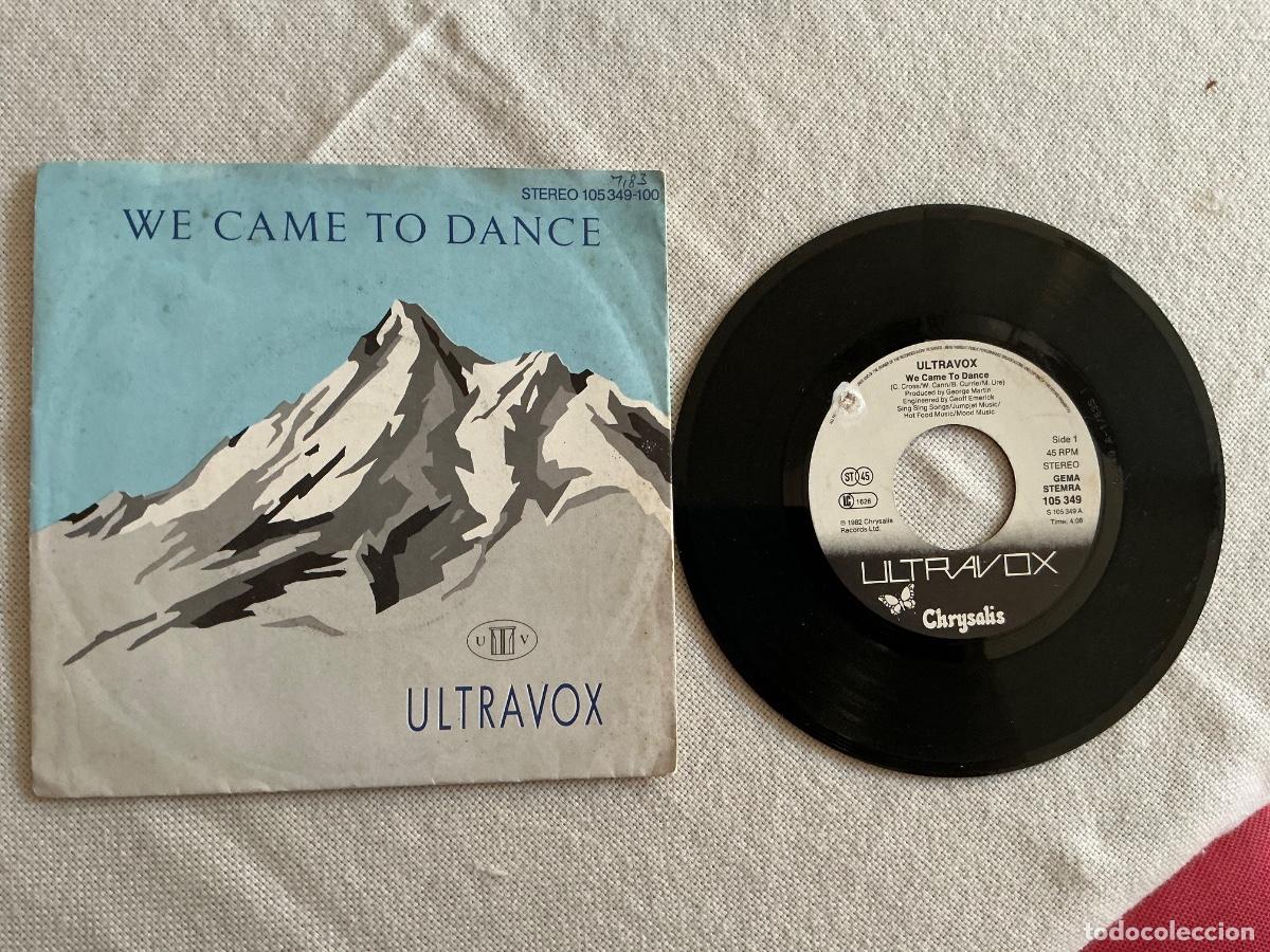 Discos de vinilo: ULTRAVOX WE CAME TO DANCE - Foto 1